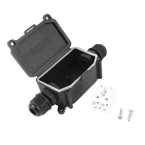 black junction box amazon|wickes waterproof junction box.